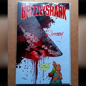 Grizzly Shark #1 Image Expo Book Signed By Ryan Ottley With COA